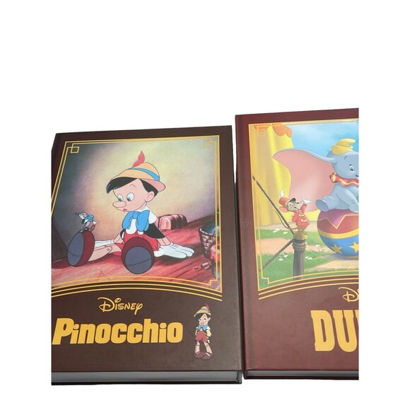 Disney Storybook 4-Pack Puzzle Set Pinocchio Dumbo Peter Pan Alice 500 Pcs Each - Picture 3 of 16